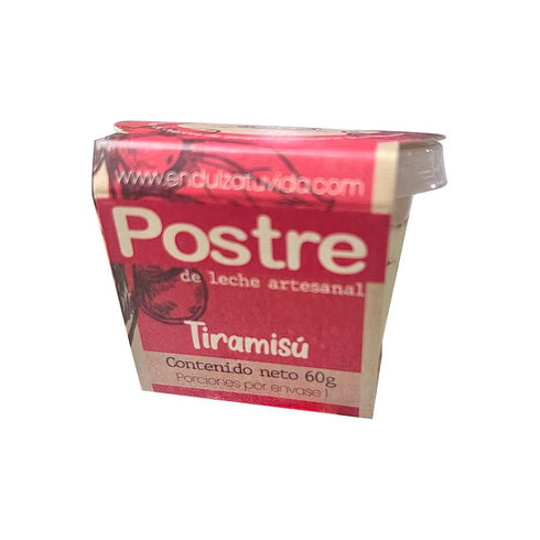 postre endulza tu vida 55g tiramisu